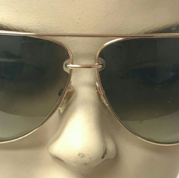 Gucci Chain Link Women Aviation Sunglasses & Case - Picture 2 of 8